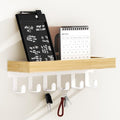 SWTYMIKI Key Holder Wall Mount-Wooden Key Hooks by SwtyMiki-TidyHomeSweetLife