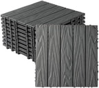 Interlocking Deck Tiles, 11.8"x11.8" Balcony Flooring - Image 7