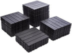 Interlocking Deck Tile – 68-Pack 11.42"x11.42" Plastic Flooring Tile, 61.60 - Image 6