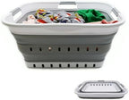 SAMMART 42L Collapsible Plastic Laundry Basket - Image 4