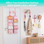 HapiRm Over the Door Purse Organizer - Image 6