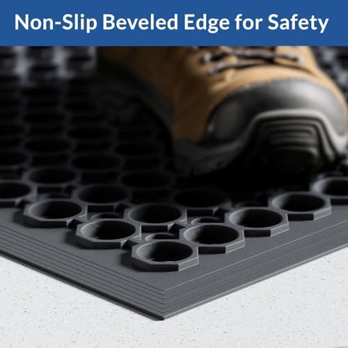 Barnyard Designs Heavy Duty Rubber Drainage Door Mat - Image 4