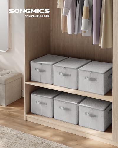 SONGMICS Set of 3 Storage Bins - Image 2