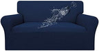 Easy-Going 100% Waterproof Loveseat Couch Cover Stretch Jacquard Sofa Cover by Easy-Going