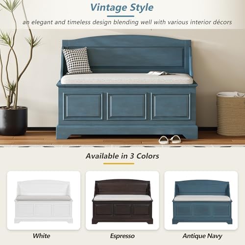 Knocbel Rustic Entry Storage Bench - Image 7