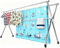 Clothes Drying Rack Folding Indoor Outdoor Rolling Portable Laundry Drying Rack by AZHZOLSK