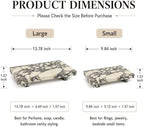 Marble Pedestal Tray Stand for Perfume, Soap & Vanity - Image 3