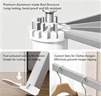 Foldable Clothes Drying Rack - Image 4