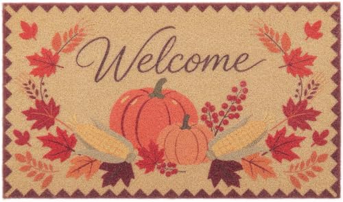 OLANLY Front Door Mat 35x23, Low Profile Doormat by OLANLY