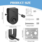 Retractable Clothesline Indoor, Non-Sagging Outdoor Clothes Line Retracting - Image 2