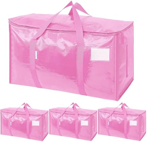 TICONN 4 Pack Extra Large Moving Bags Heavy Duty by TICONN