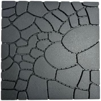 44 Pack Stone Texture Interlocking Patio Deck Tiles 12"x12" DIY Snap Together - Image 7
