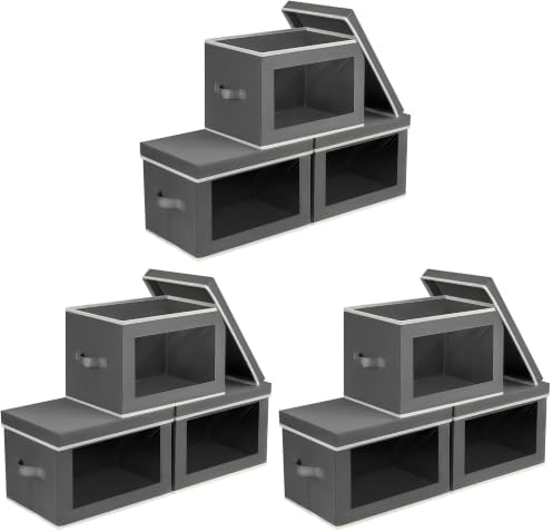 Homsorout Storage Bins with Lids by Homsorout