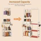 Large Capacity 3-Tier Purse Organizer - Image 2