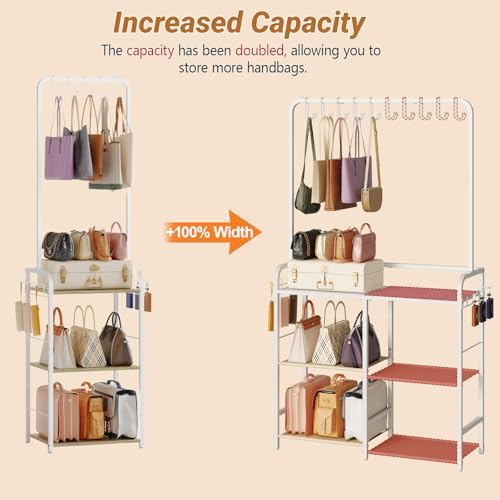 Large Capacity 3-Tier Purse Organizer - Image 2