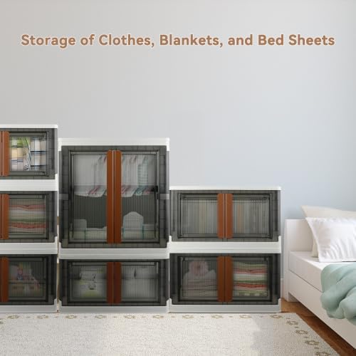 Wardrobe, Collapsible Storage Cabinet, Useful Box - Image 4