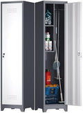 65" H Broom Closet Storage Cabinets, Utility Cabinet by FATIGOSstoragecabinet