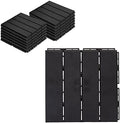 ASTEROUTDOOR Interlocking Deck Tiles Plastic Waterproof Outdoor Flooring 12" x by AsterOutdoor