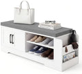 Farmhouse Shoe Storage Bench by GRUSIGN