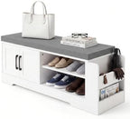 Farmhouse Shoe Storage Bench by GRUSIGN