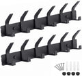 Coat Rack Wall Mounted, 6 Coat Hooks by ZGELIN