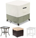 Patio Wicker Side Table Cover, Waterproof Square Patio Small Side Table Cover by LSongSKY
