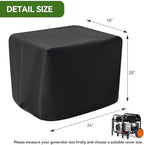 Waterproof Generator Covers for Outside, Heavy Duty 900D Polyester Fabric - Image 2