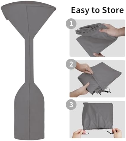 Easy-Going Stand-Up Patio Heater Cover - Image 6