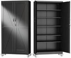 GAIOUS 78.7" Tall Metal Storage Cabinet by GAIOUS