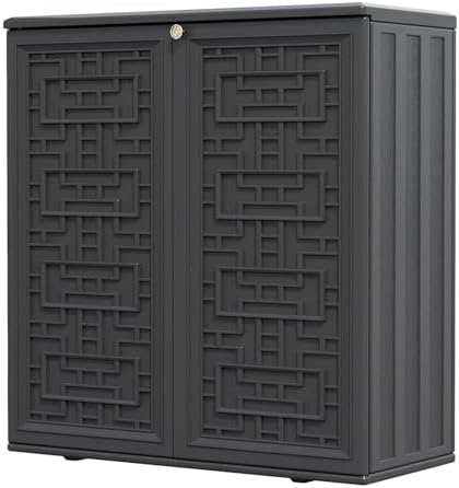 HOMSPARK Indoor/Outdoor Storage Cabinet by HOMSPARK