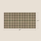 JTJ Easy Jute 2x4 Entryway Rug, Sage Green Plaid - Image 2