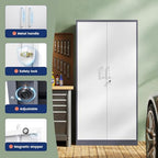 Yizosh Metal Garage Storage Cabinet - Image 4