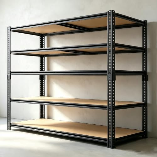 5-Tier Garage Storage Shelving by Unknown