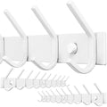 WEBI Coat Rack Wall Mounted, 10 Hooks, Coat Hanger Wall, Hook Rack, Jacket Hooks by WEBI