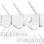 WEBI Coat Rack Wall Mounted, 10 Hooks, Coat Hanger Wall, Hook Rack, Jacket Hooks by WEBI