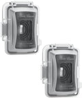 Bates Choice Weatherproof Electrical Outlet Cover, 2 Pack, Outdoor Outlet Cover by BatesChoice