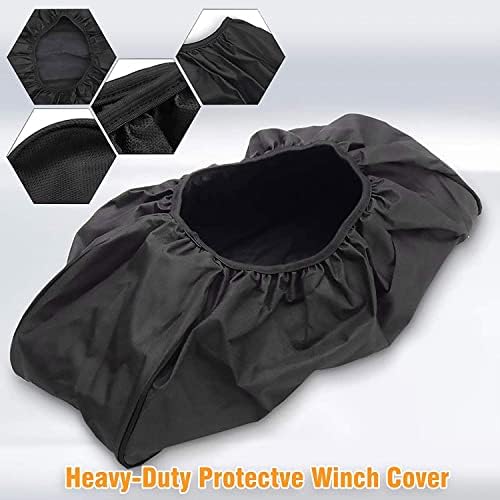 Winch Cover, Heavy Duty WaterProof DustProof Winch Protection Cover - Image 6