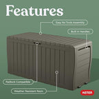 Keter Marvel 71 Gal Outdoor Storage Box - Image 4