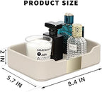 SANZIE Leather Tray Organizer, Valet Tray Key Bowl - Image 3