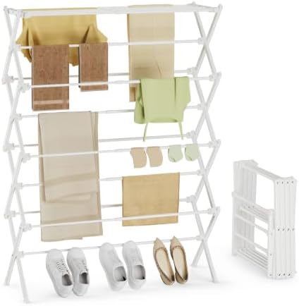 4-Tier Foldable Clothes Drying Rack by SpaceHidden