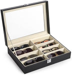 CO-Z Leather Multi Sunglasses Organizer by CO-Z