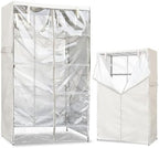 Wire Rack Covers, Heavy Duty 600D Dustproof Waterproof Storage Rack Covers by Dalema