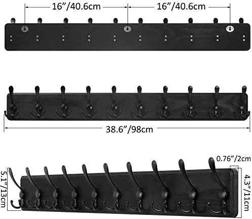 SKOLOO Coat Rack Wall Mounted - Image 5