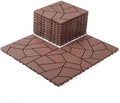 Interlocking Patio Plastic Deck Tiles by Unknown