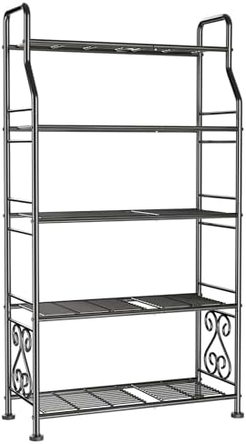 GIOTORENT Plant Stand Outdoor Indoor 5 Tier Metal Waterproof - Image 6