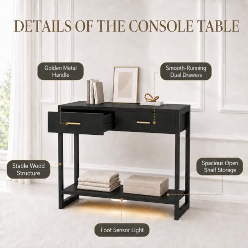 41.3" Modern Entryway Console Table - Image 5