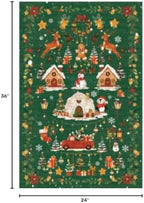 Christmas 2x3 Entryway Area Rug - Image 2