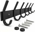 Coat Rack Wall Mount – 17 Inch Stainless Steel Hook Rail by SAYONEYES