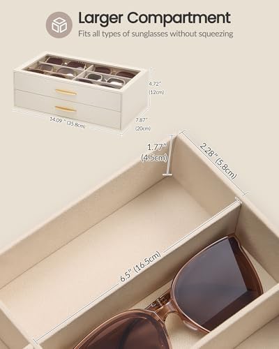 Lolalet Enlarged Sunglasses Organizer - Image 5