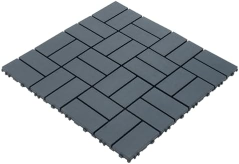 44 Pack Plastic Interlocking Deck Tiles，Patio Sheets - Image 3